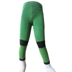 Green Stripe Leggings - size 12m