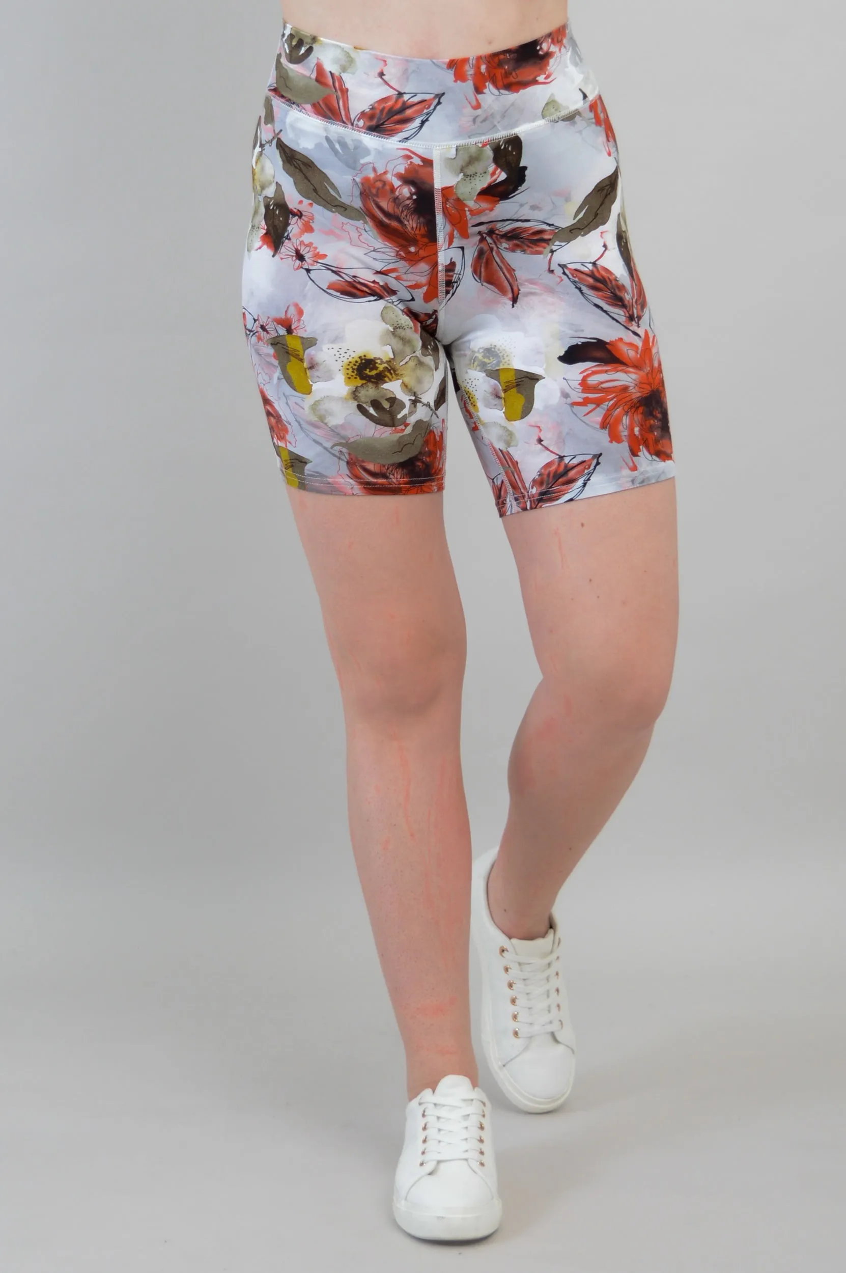 Hallie Shorts, Floral Youth, Bamboo