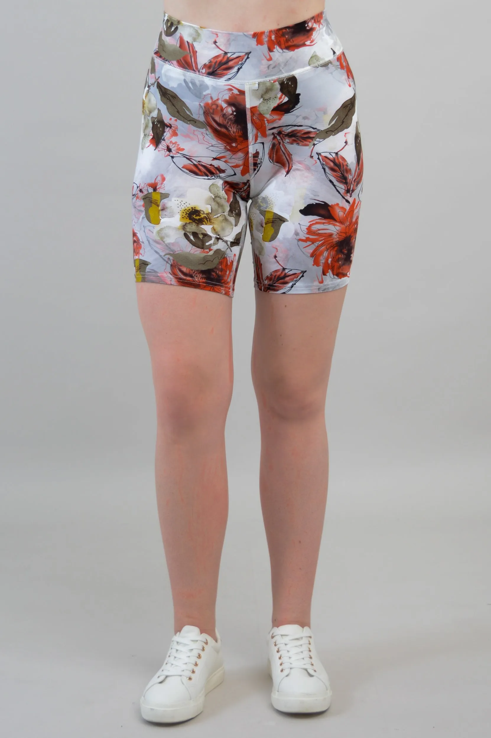 Hallie Shorts, Floral Youth, Bamboo