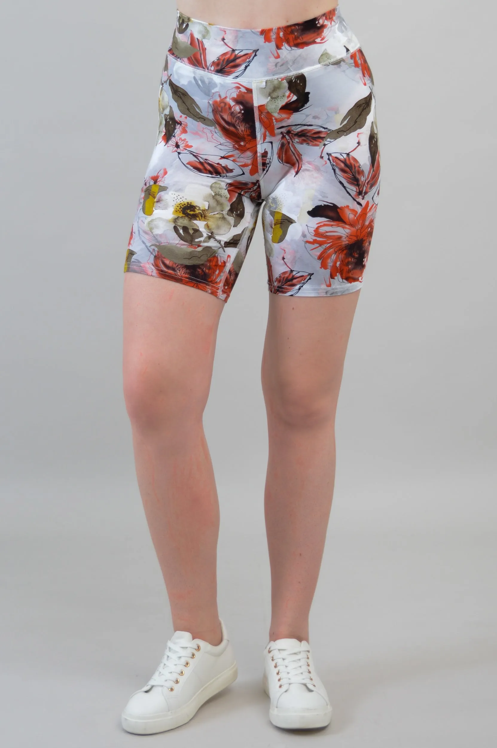 Hallie Shorts, Floral Youth, Bamboo