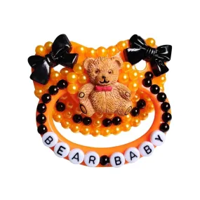 Halloween Bear Deco Pacifier