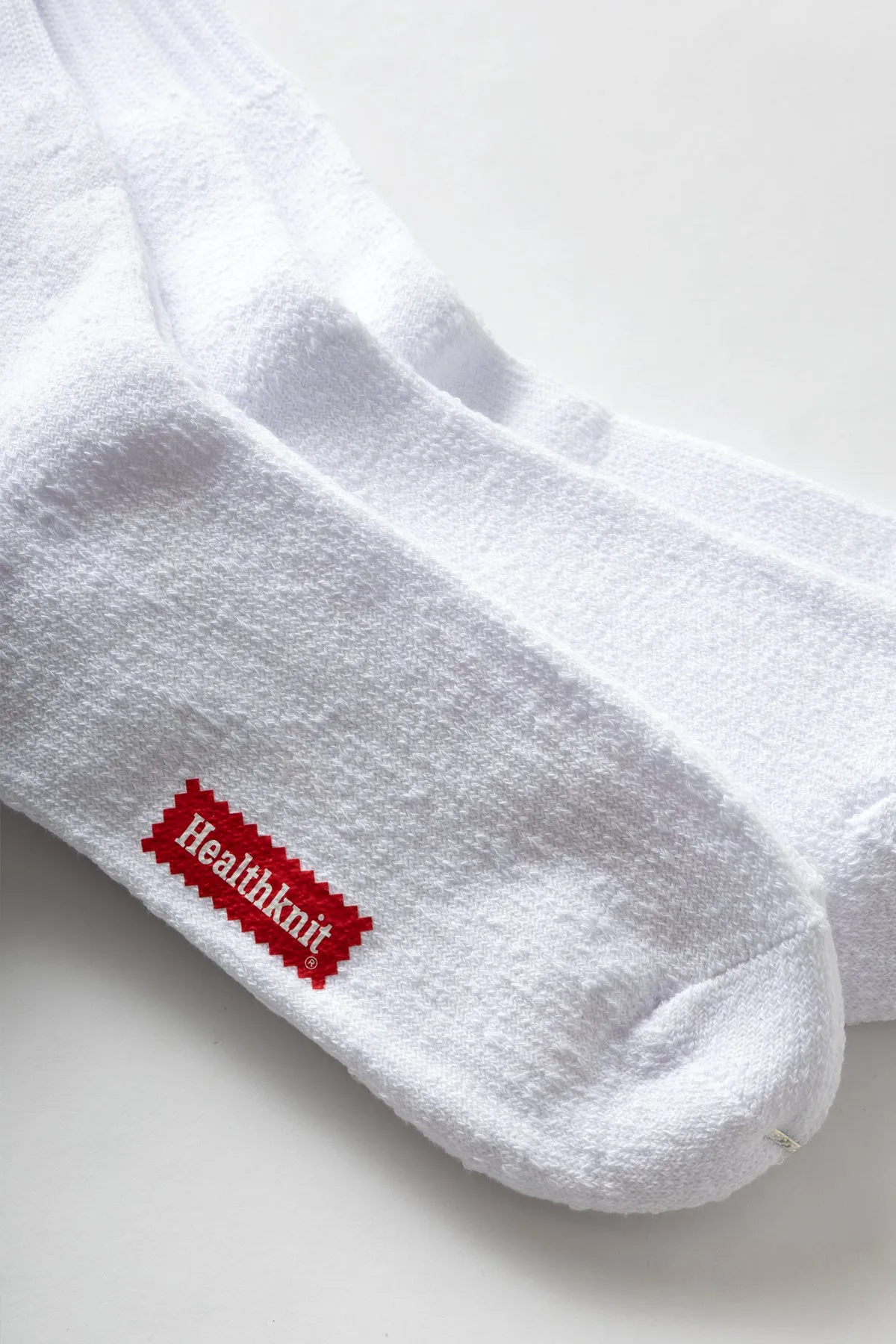 Healthknit - 3 Pack Crew Socks - White