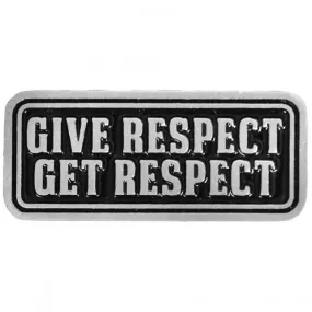 Hot Leathers PNA1278 Give Respect Pin