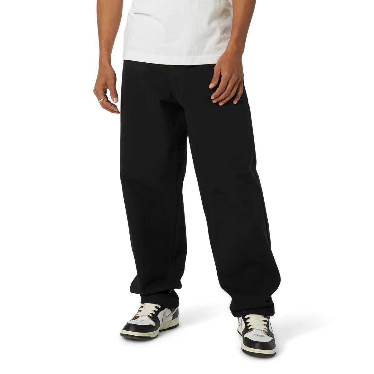 HUF CROMER SIGNATURE PANT BLACK