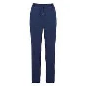 Indigo Linen Slim Leg Pull-on Pant