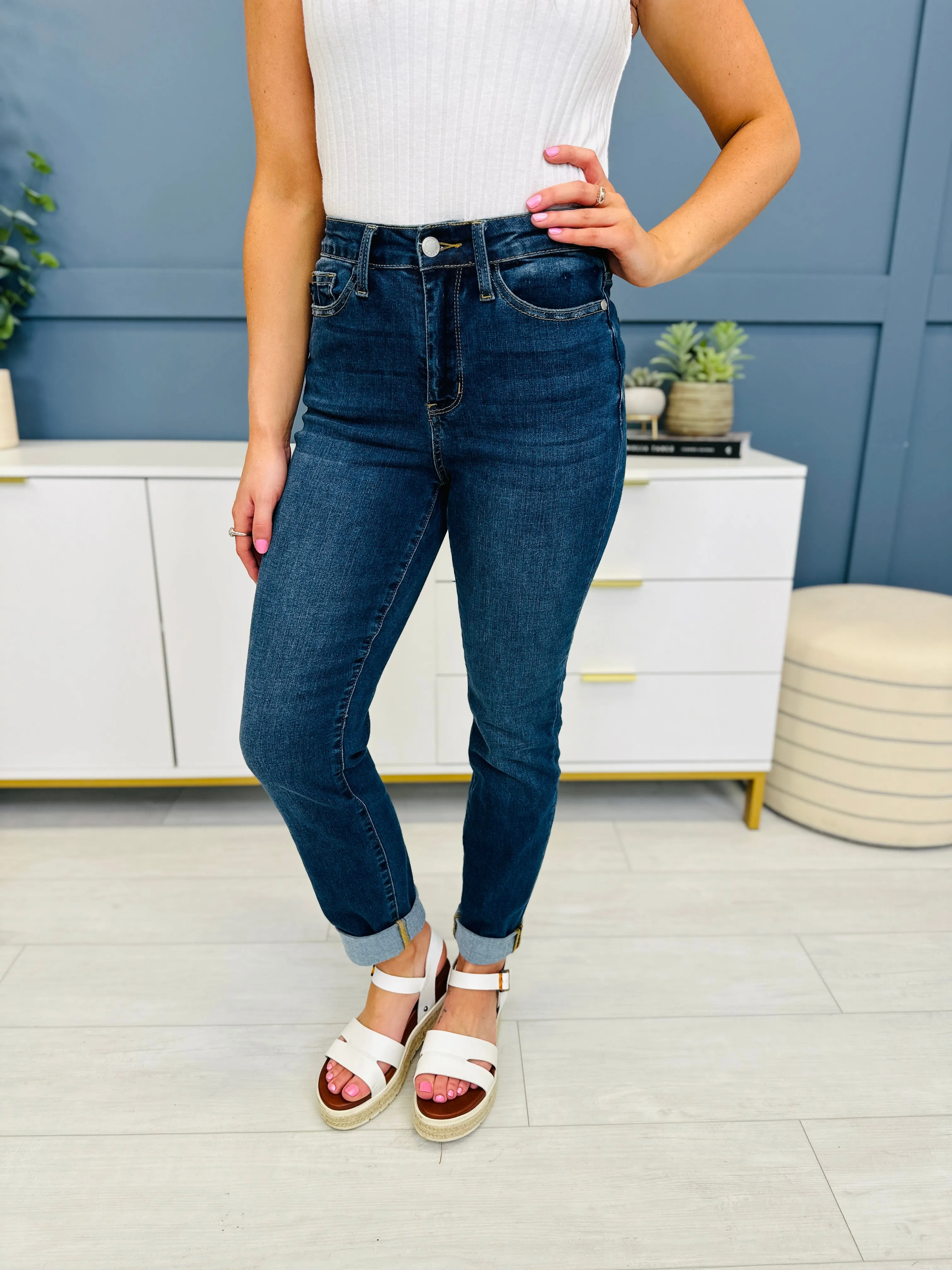 Judy Blue The Coolest Boyfriend Jeans in REG/CURVY