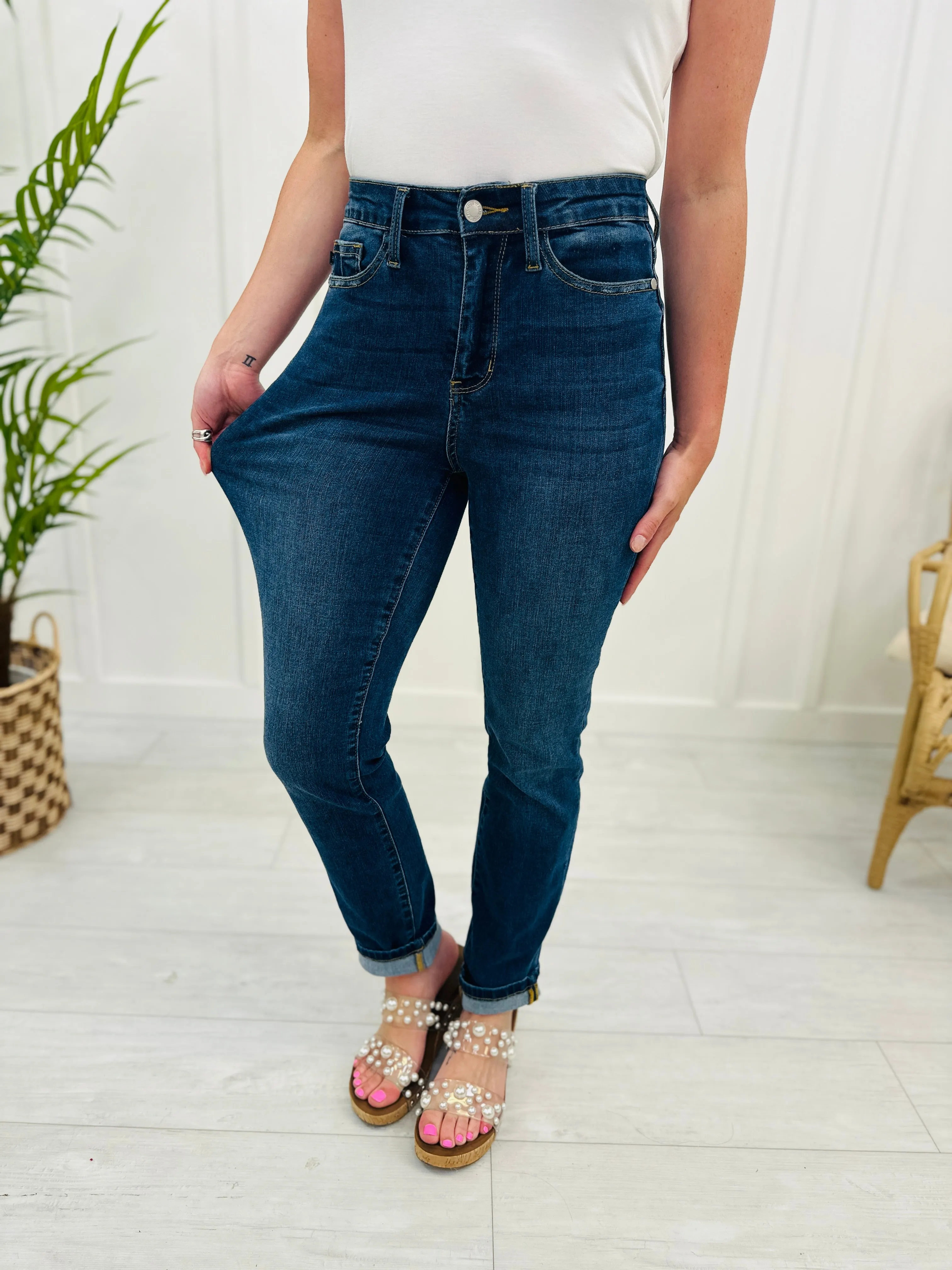 Judy Blue The Coolest Boyfriend Jeans in REG/CURVY