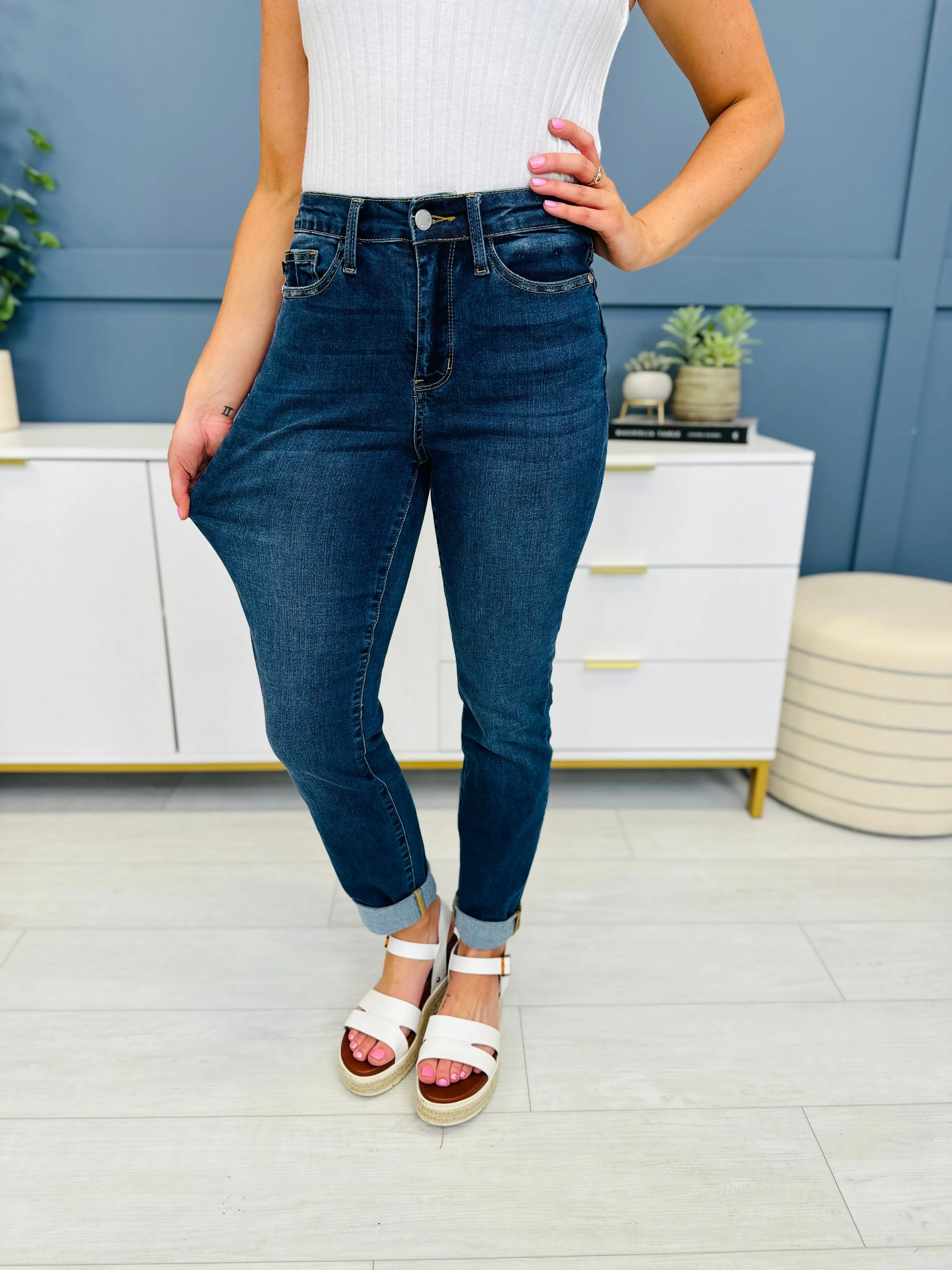 Judy Blue The Coolest Boyfriend Jeans in REG/CURVY