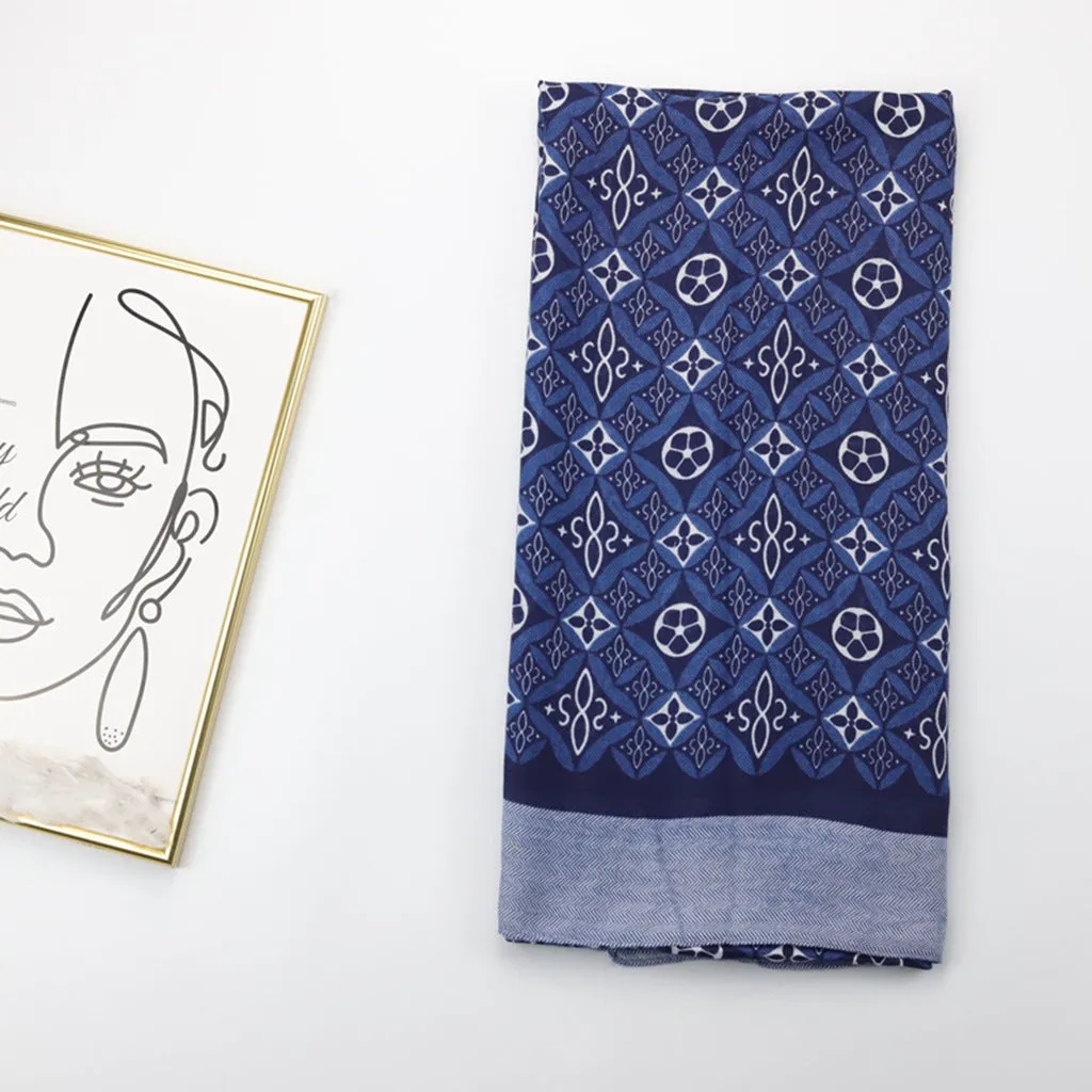 JY230126 printed scarf