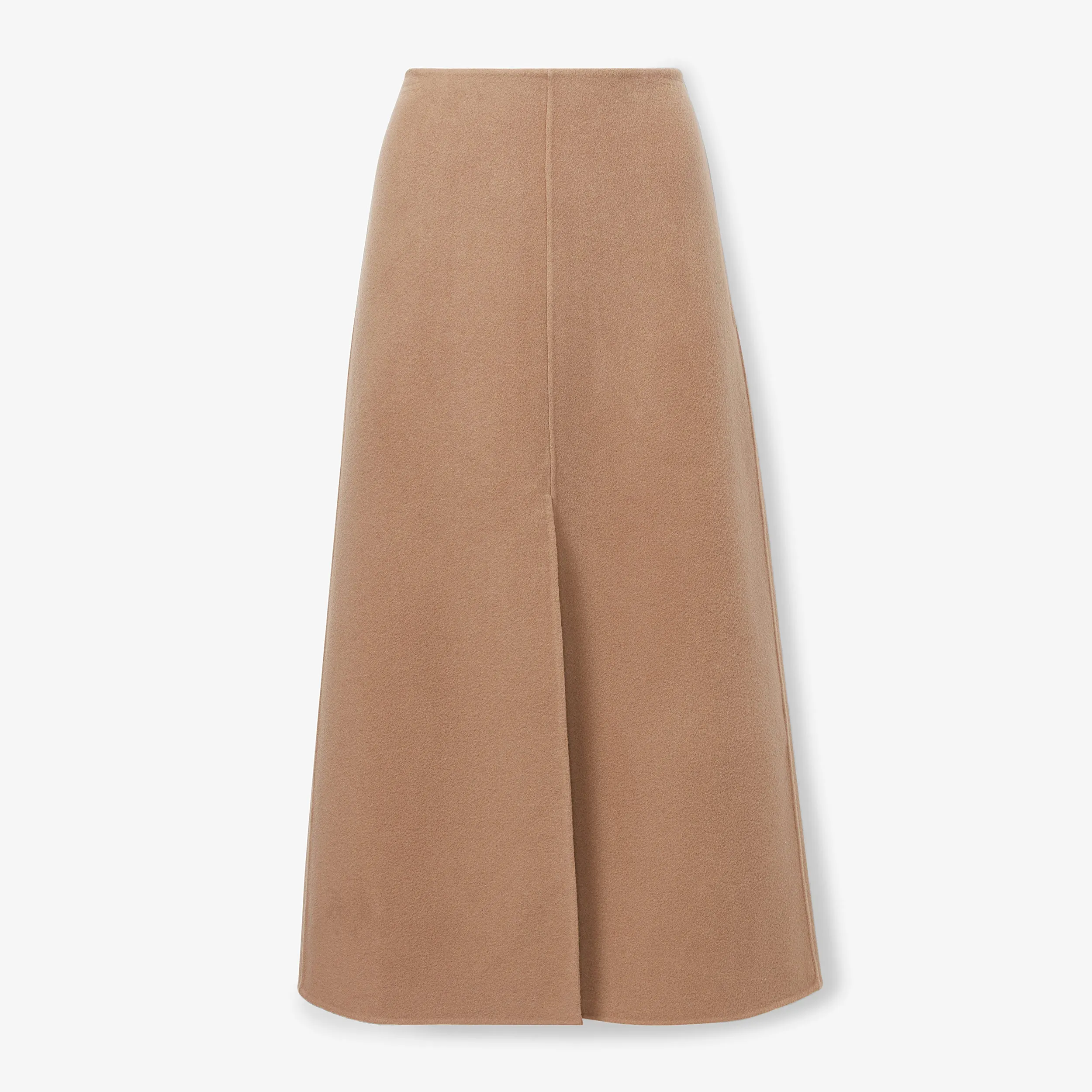 Kerri Skirt - Double-Face Wool :: Camel