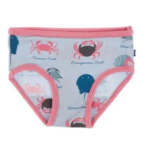 KicKee Pants Dew Crab Types Girls Underwear