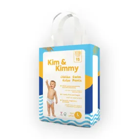 Kim & Kimmy Swim Pants, Large, Size -4