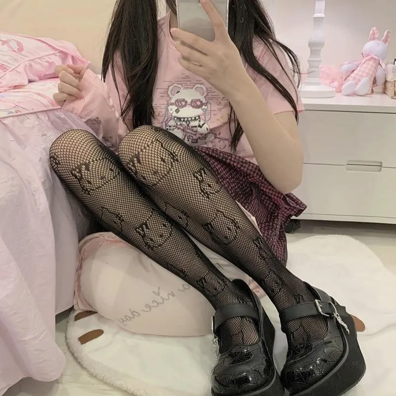 Kitten Fishnets