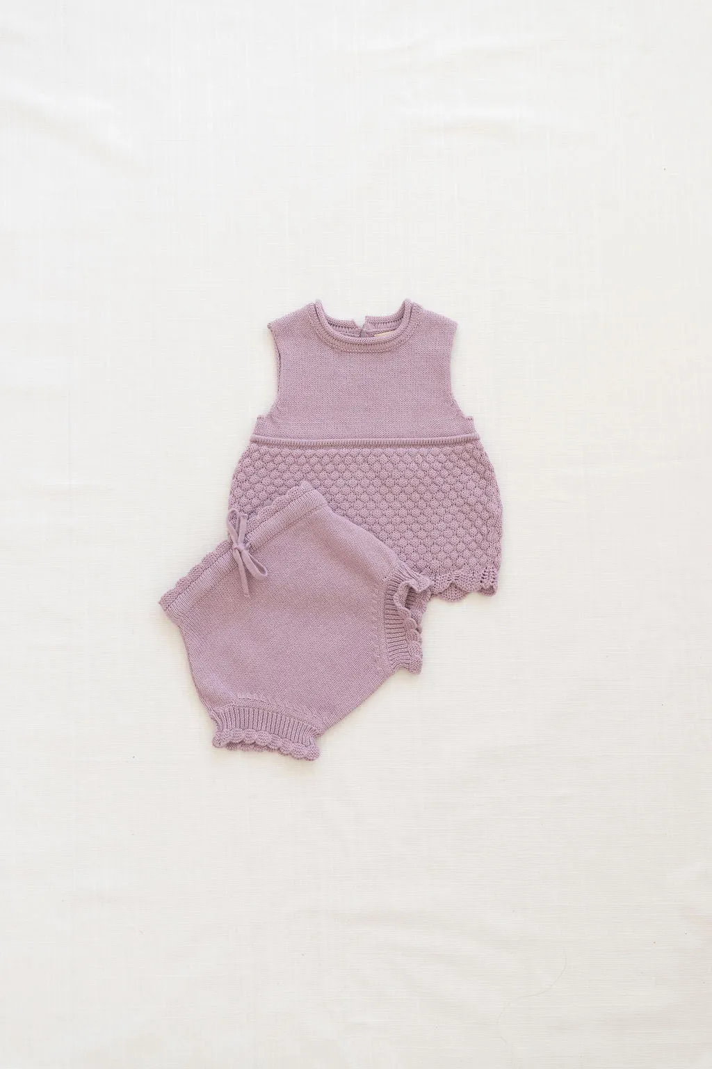 knit camisole | lilac