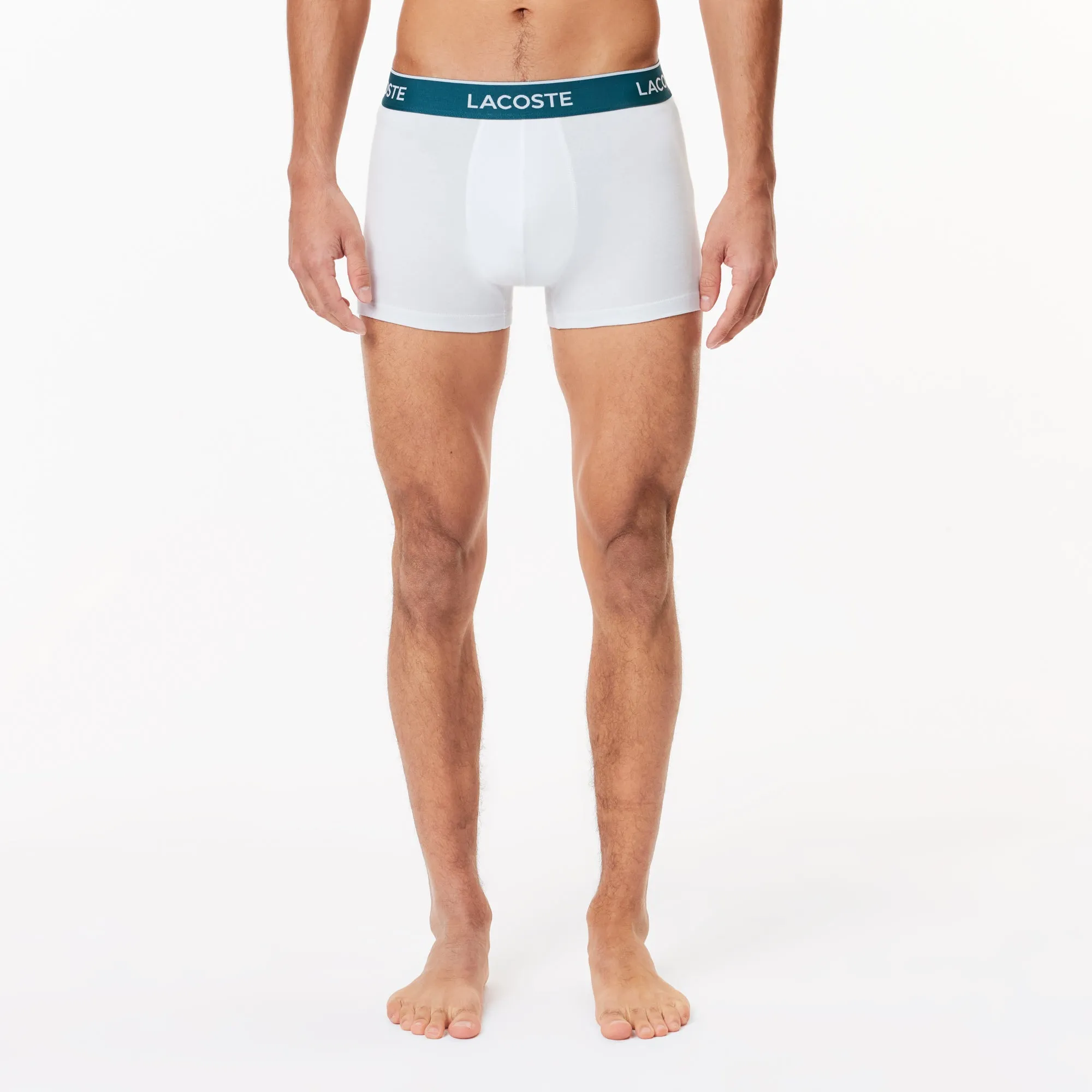 Lacoste Pack Of 3 Casual Colourful Trunks