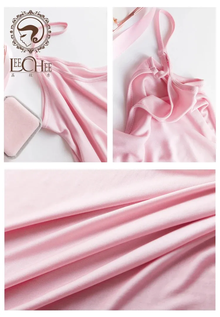 Leechee 100% Silk Camisoles for Women, Solid Color, Comfortable & Elegant Leisurewear