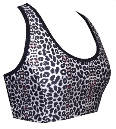 Leopard Print Sports Crop Top BK127