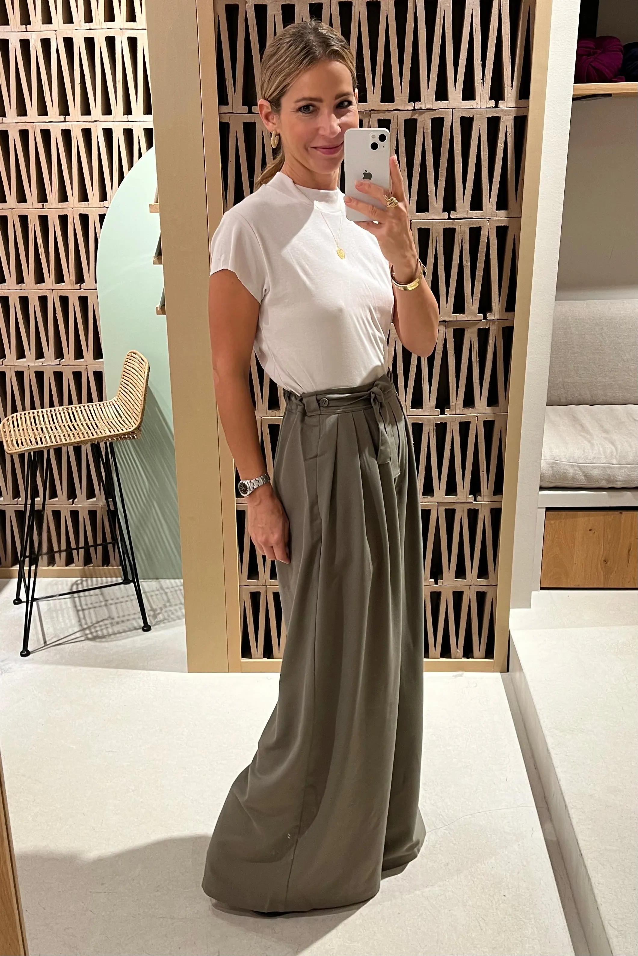 LONG ULTRA WIDE LEG PANTS