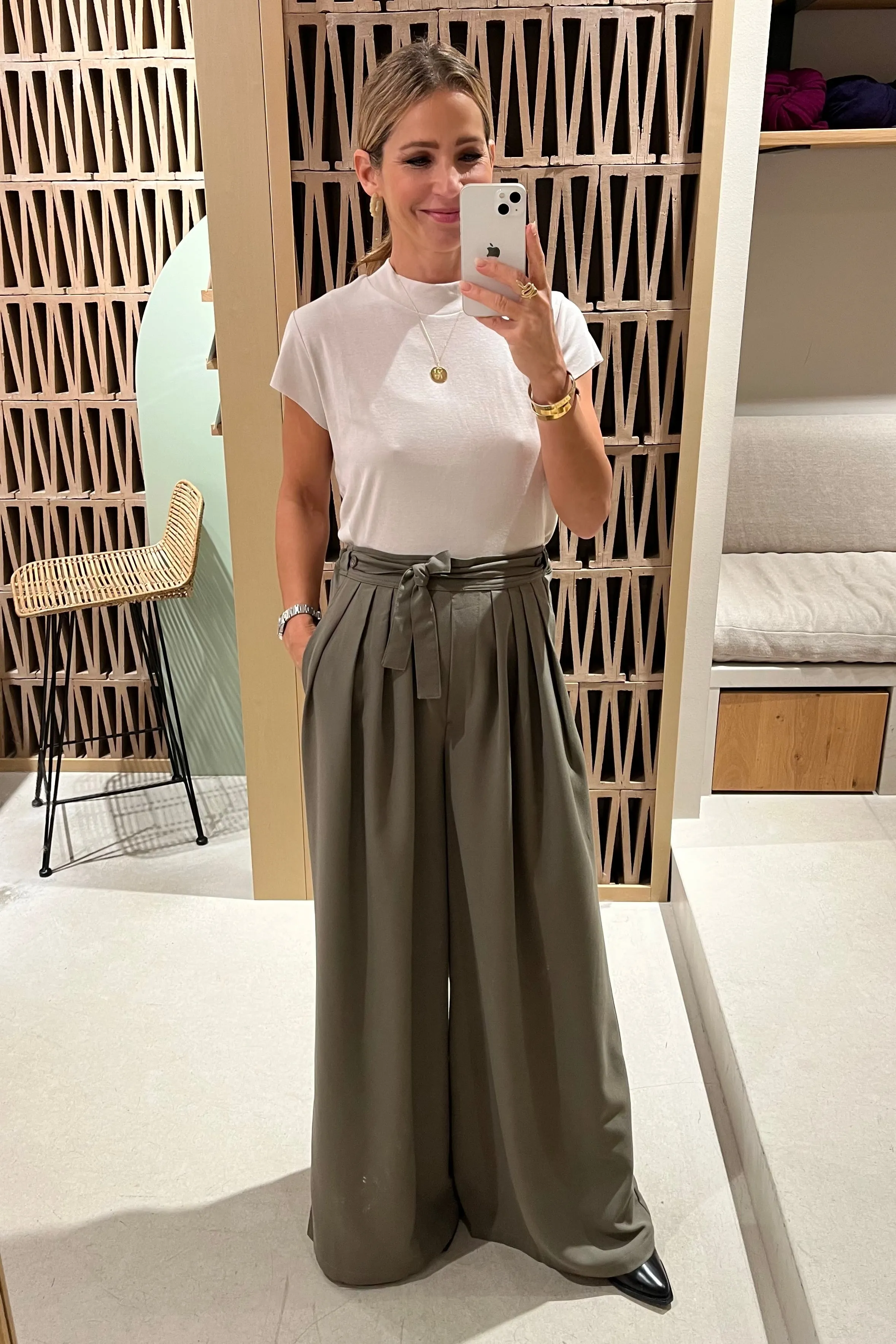 LONG ULTRA WIDE LEG PANTS