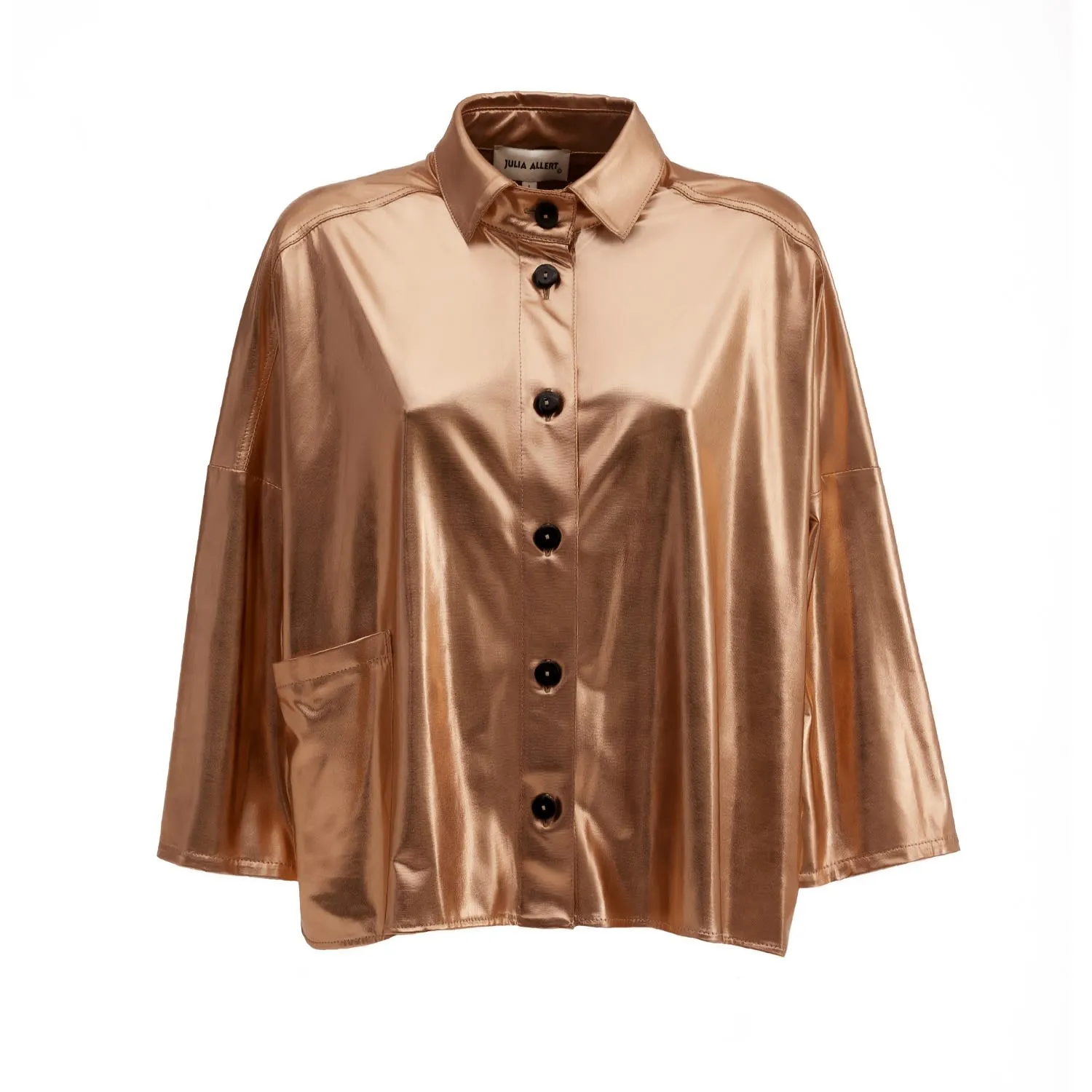 Loose Fit Shirt Metallic Bronze