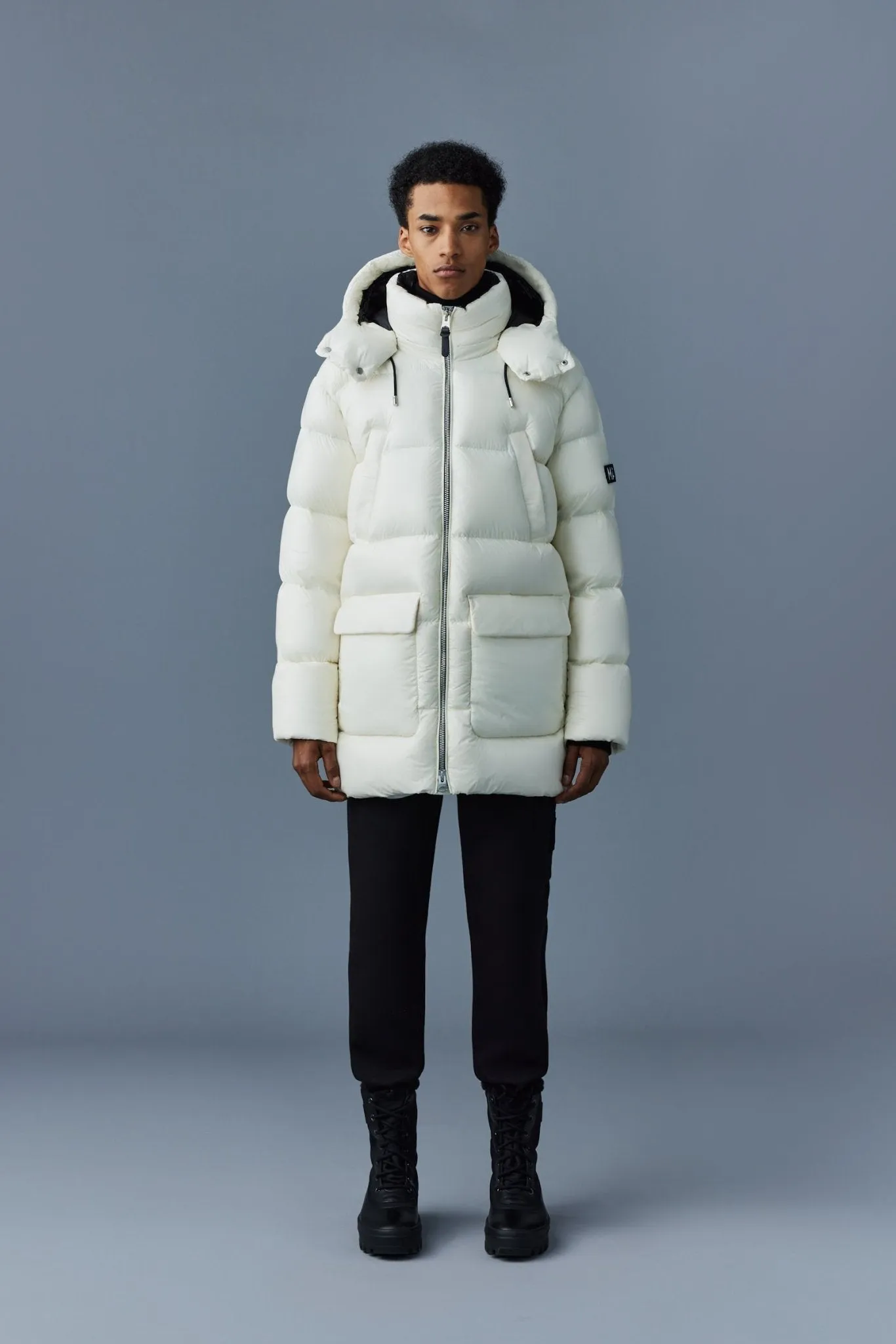 MACKAGE KENDRICK-R - Lustrous Light Down Parka With Hood