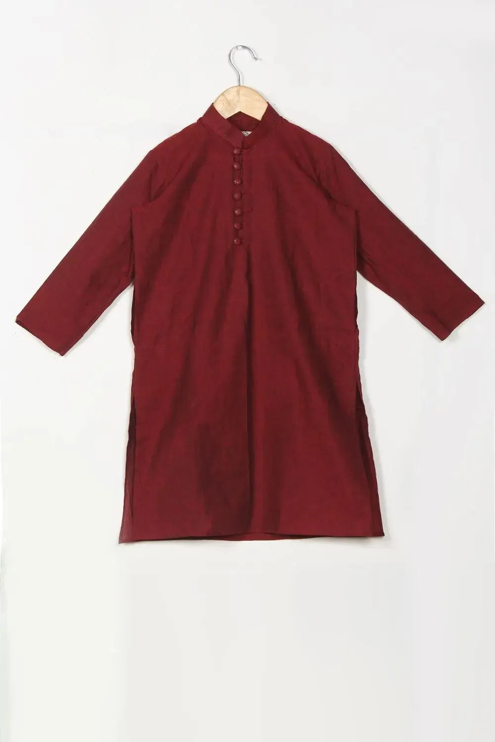 MAROON KURTA SET