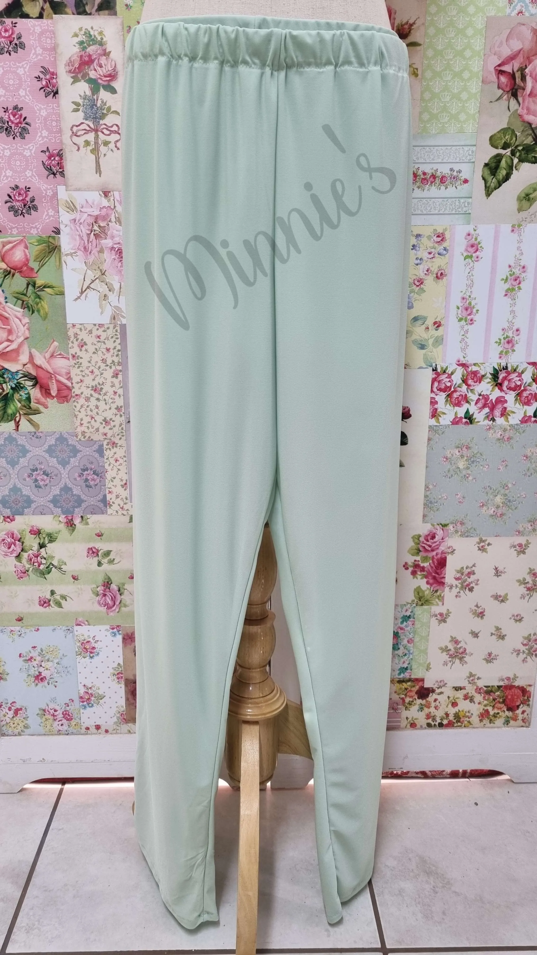 Mint Green 3-Piece Pants Set GD0223