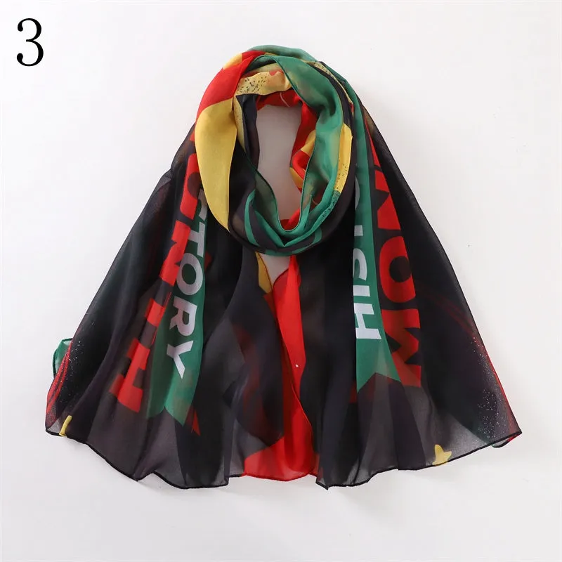 MYP019 African printed scarf