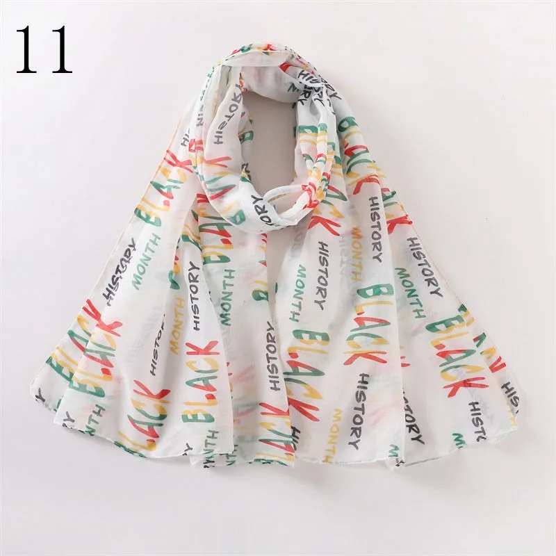 MYP019 African printed scarf