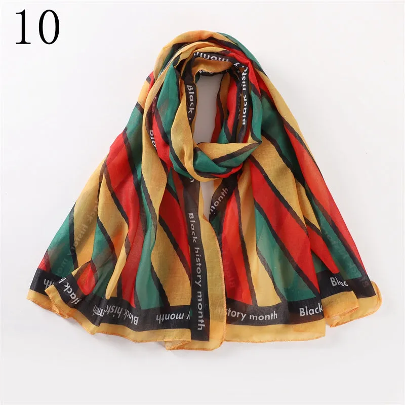 MYP019 African printed scarf