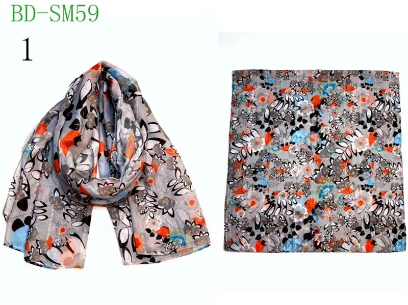 MYP047   Starry sky quicksand fashion printed scarf