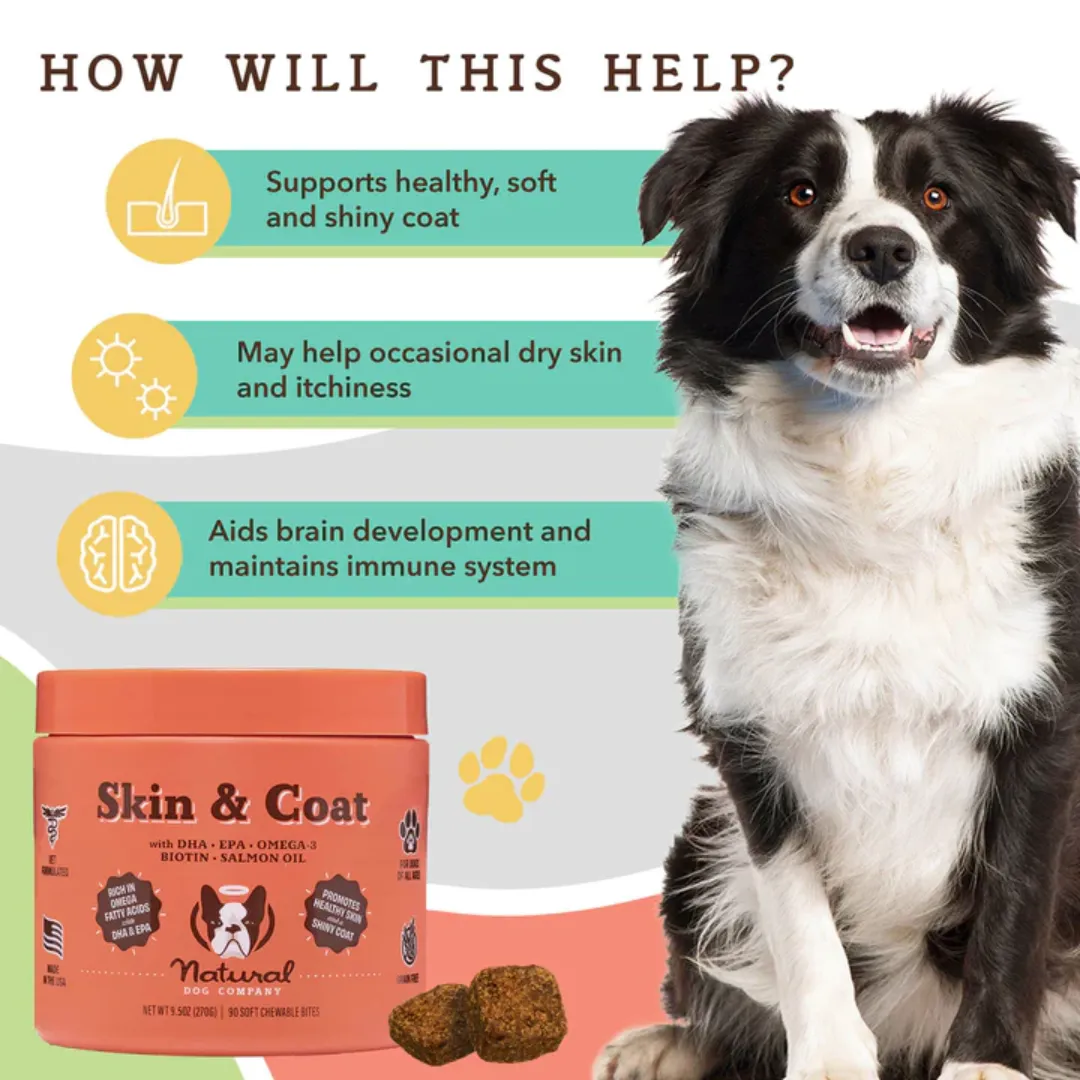 Natural Dog Company Skin and Coat Supplement