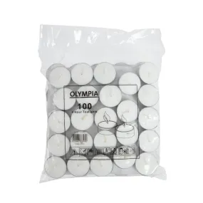 Olympia 4 Hour Tealights (Pack of 100)