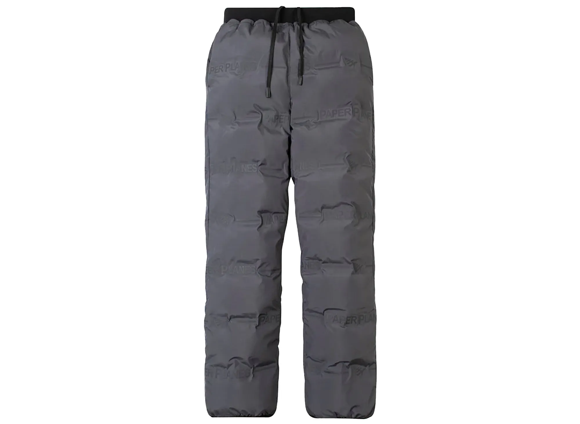 Paper Planes Embossed Puffer Pants