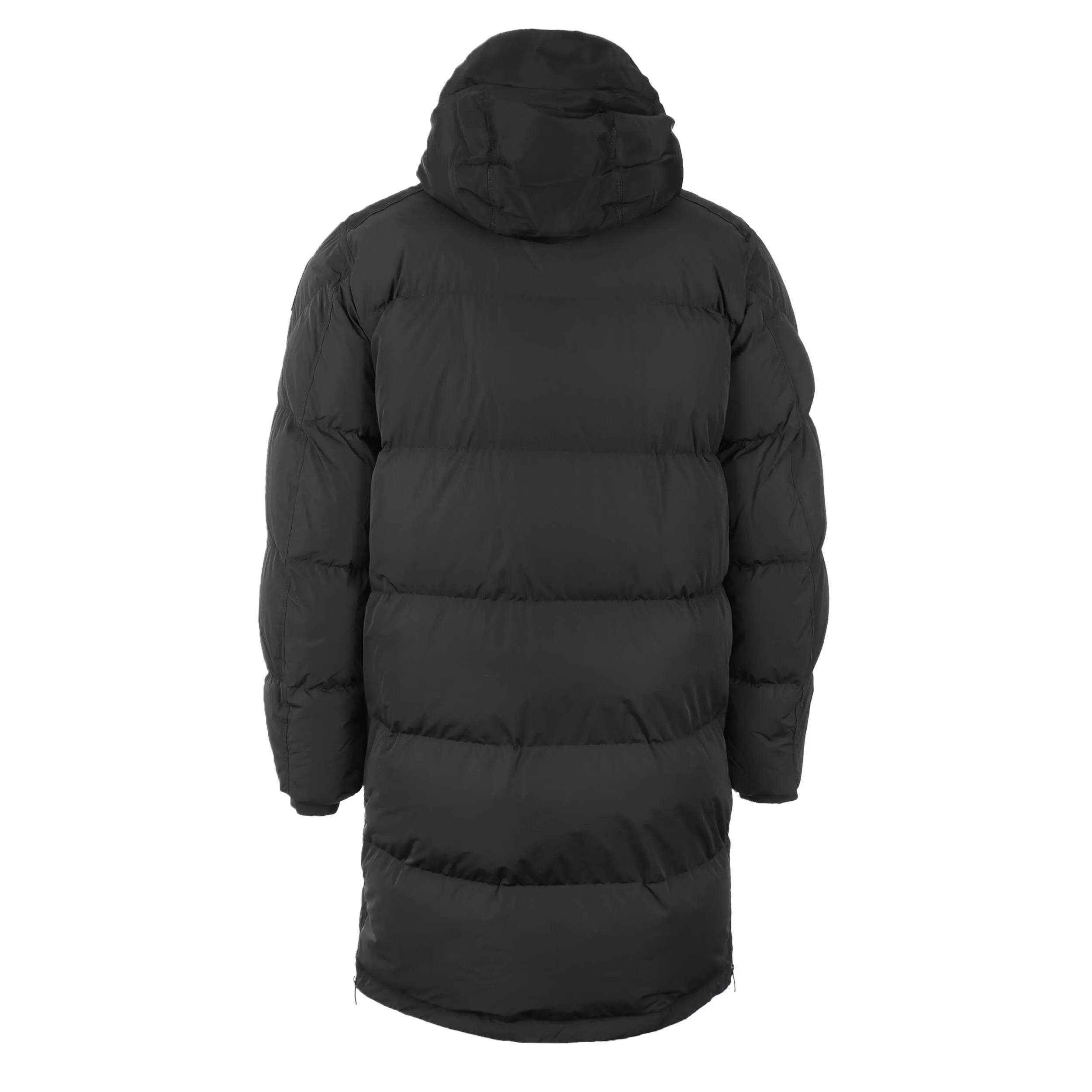 Parajumpers Long Bear Jacket in Black