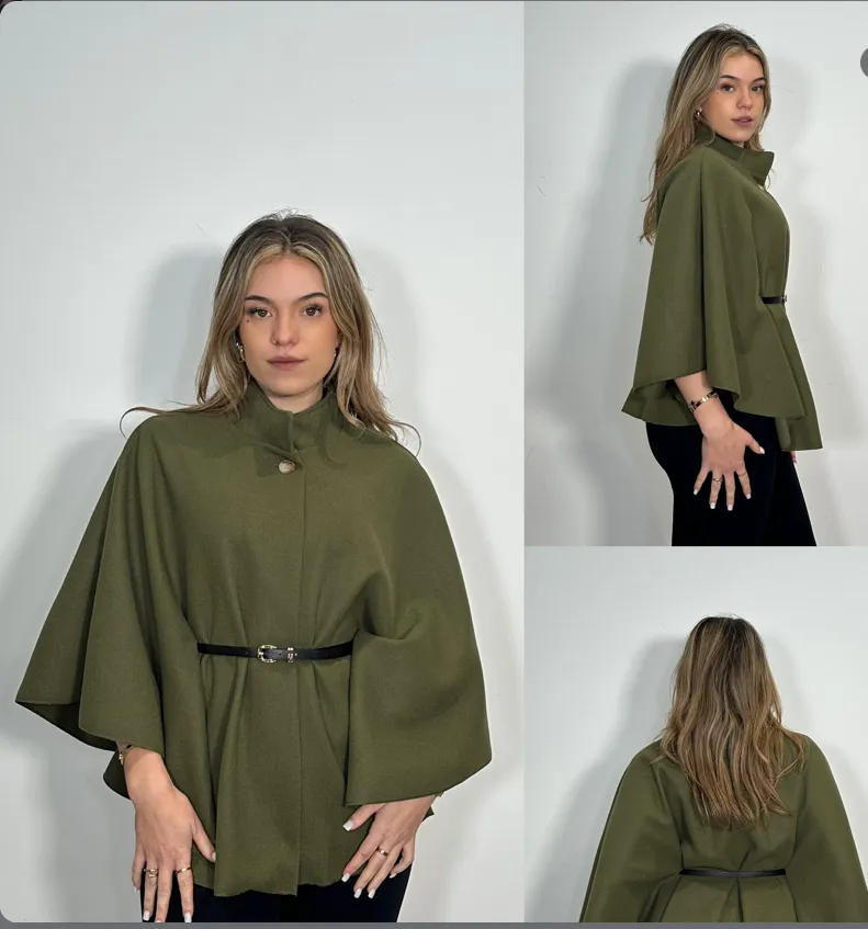 Poncho coat