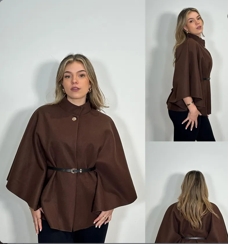 Poncho coat