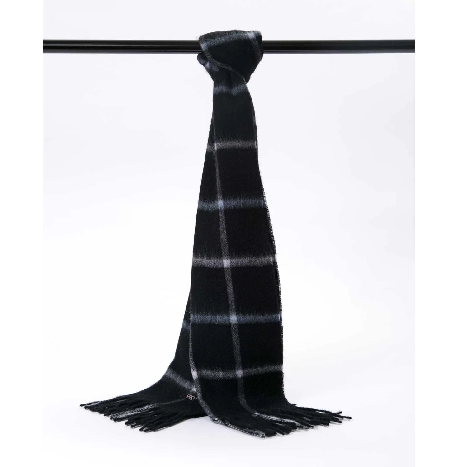 POSH FLEECE Pure Wool Luxurious Scarf with Fringed Trim SGB10071