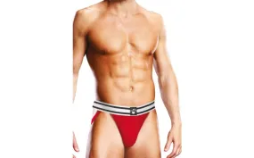 Prowler Open Back Jock Red/White