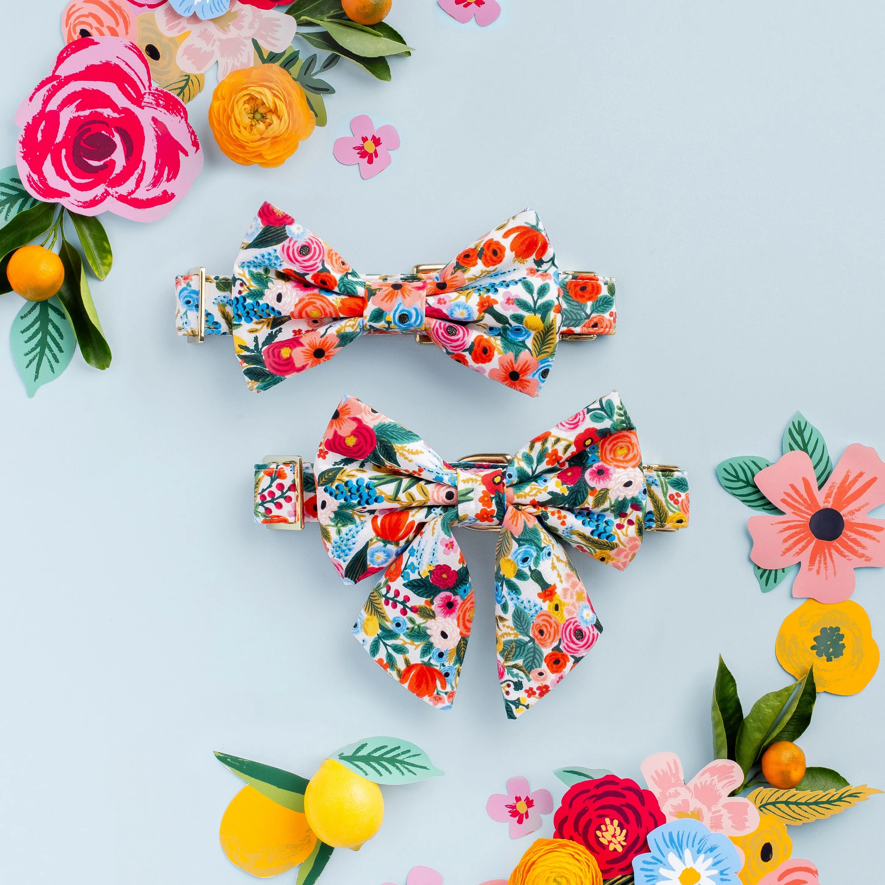 Rifle Paper Co. x TFD Garden Party Bow Tie Collar