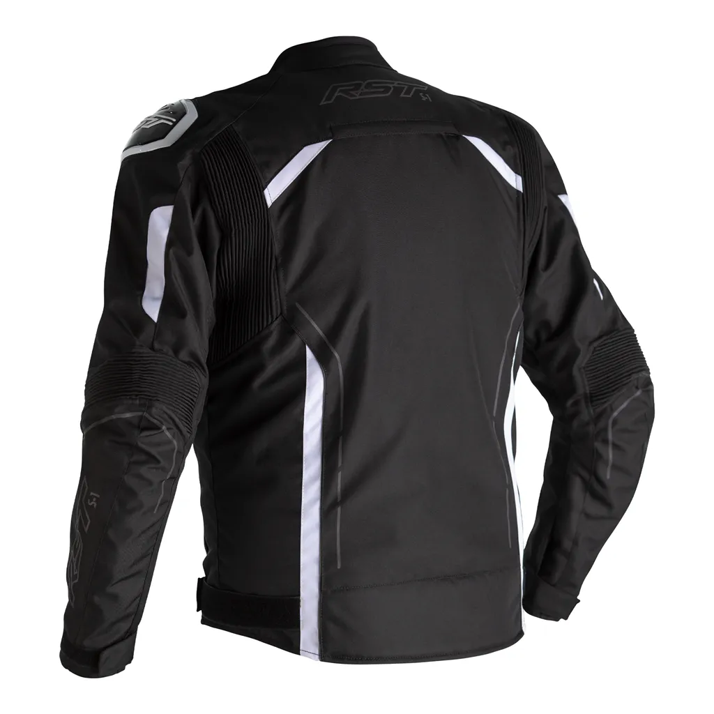 Rst S1 Ce Mens Textile Jacket Black/white