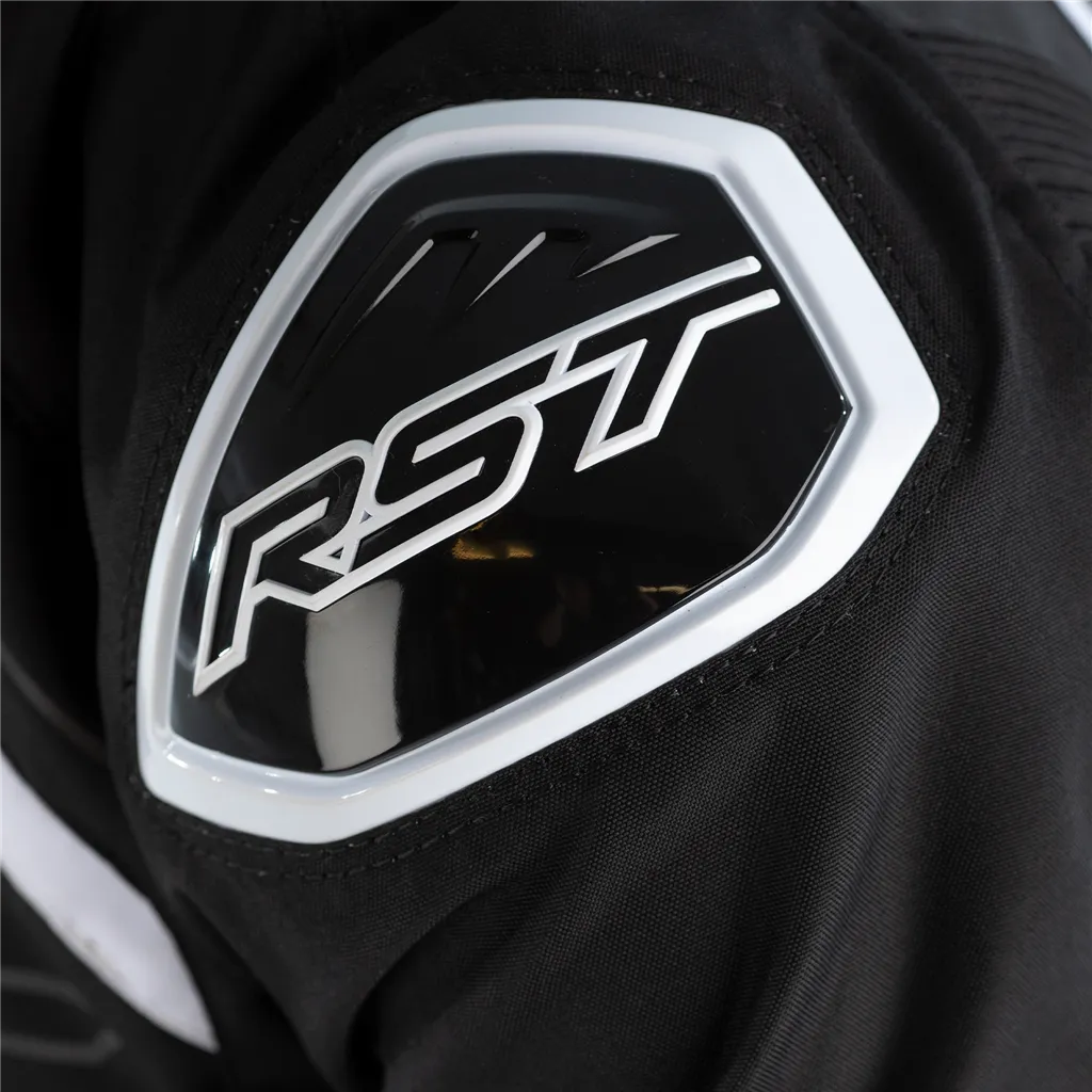 Rst S1 Ce Mens Textile Jacket Black/white