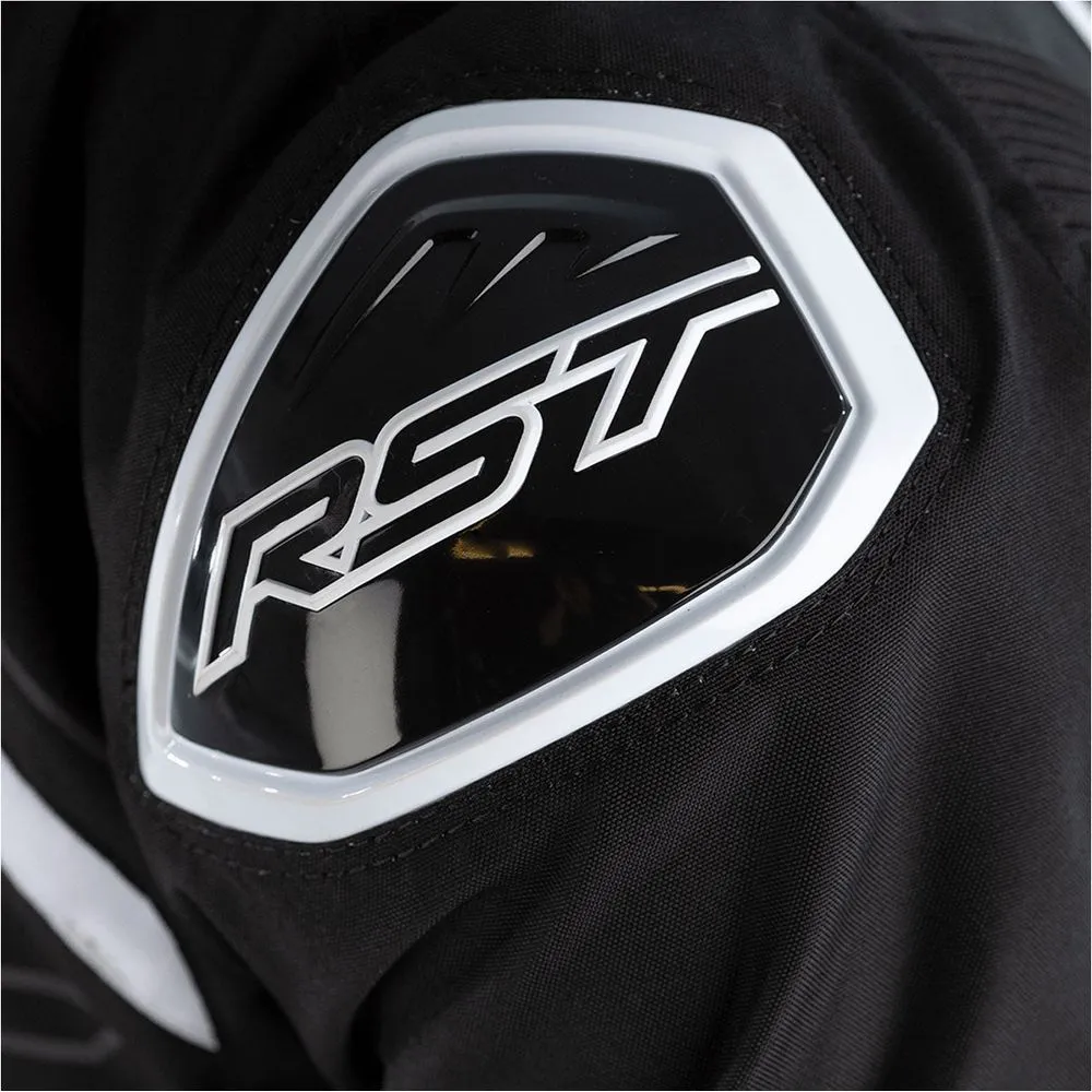 RST S1 CE Textile Jacket Black / Black / White