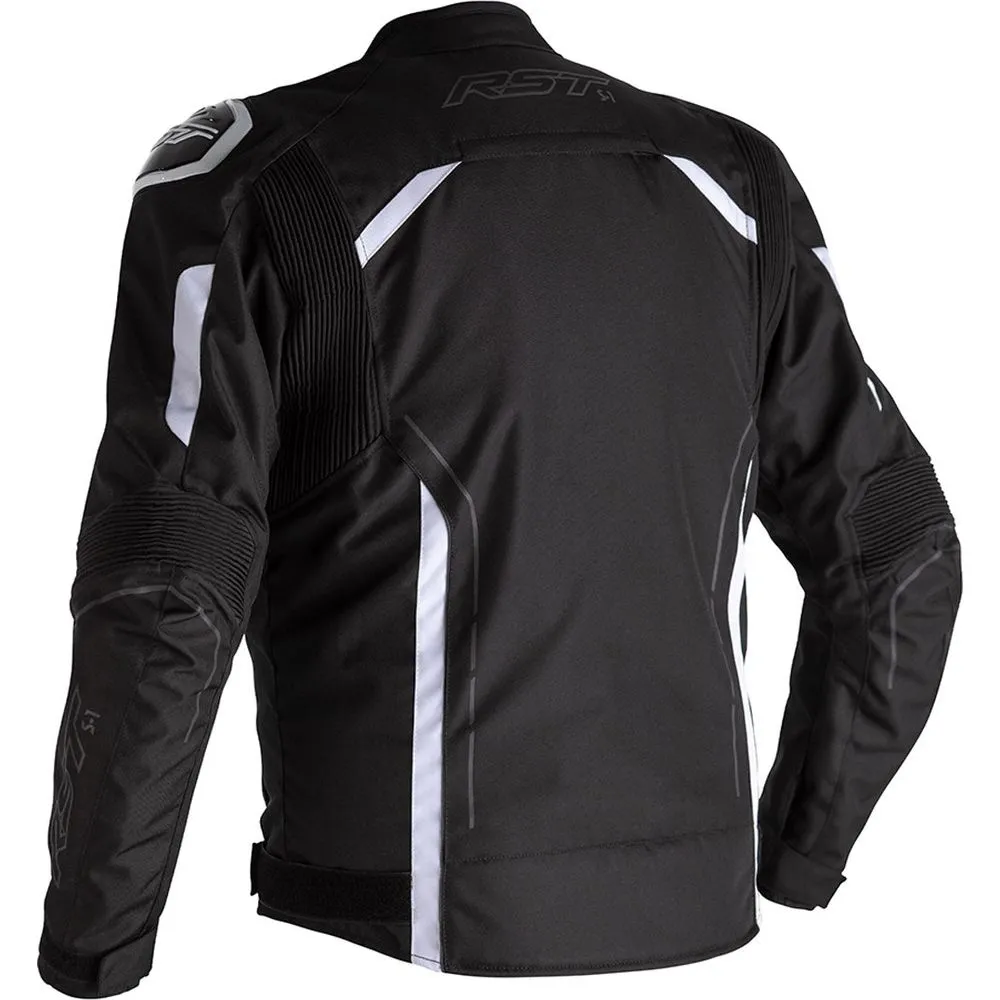 RST S1 CE Textile Jacket Black / Black / White