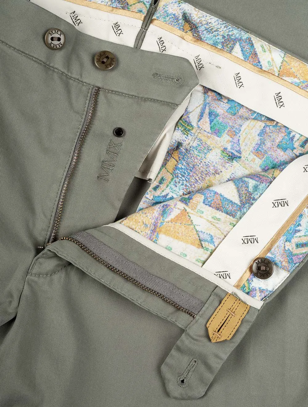 Sage Lupus Cotton Trouser