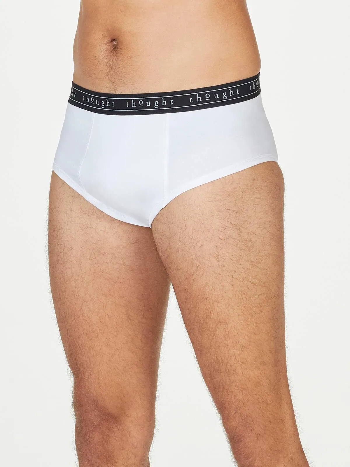 Samuel Organic Cotton Y-Front Briefs - White