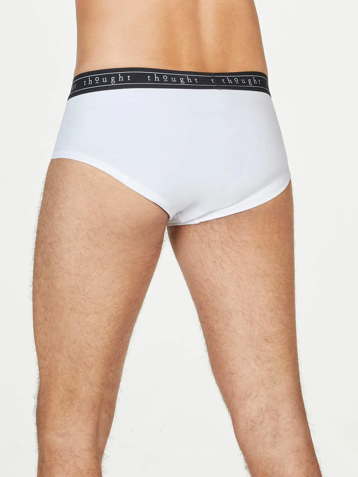 Samuel Organic Cotton Y-Front Briefs - White