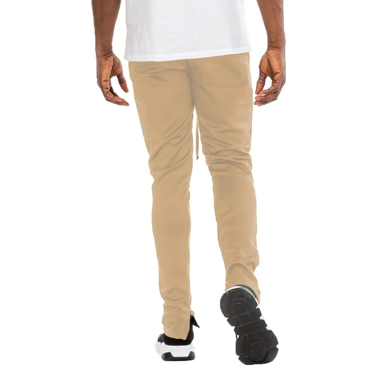 Sand Basic Solid Track Pants