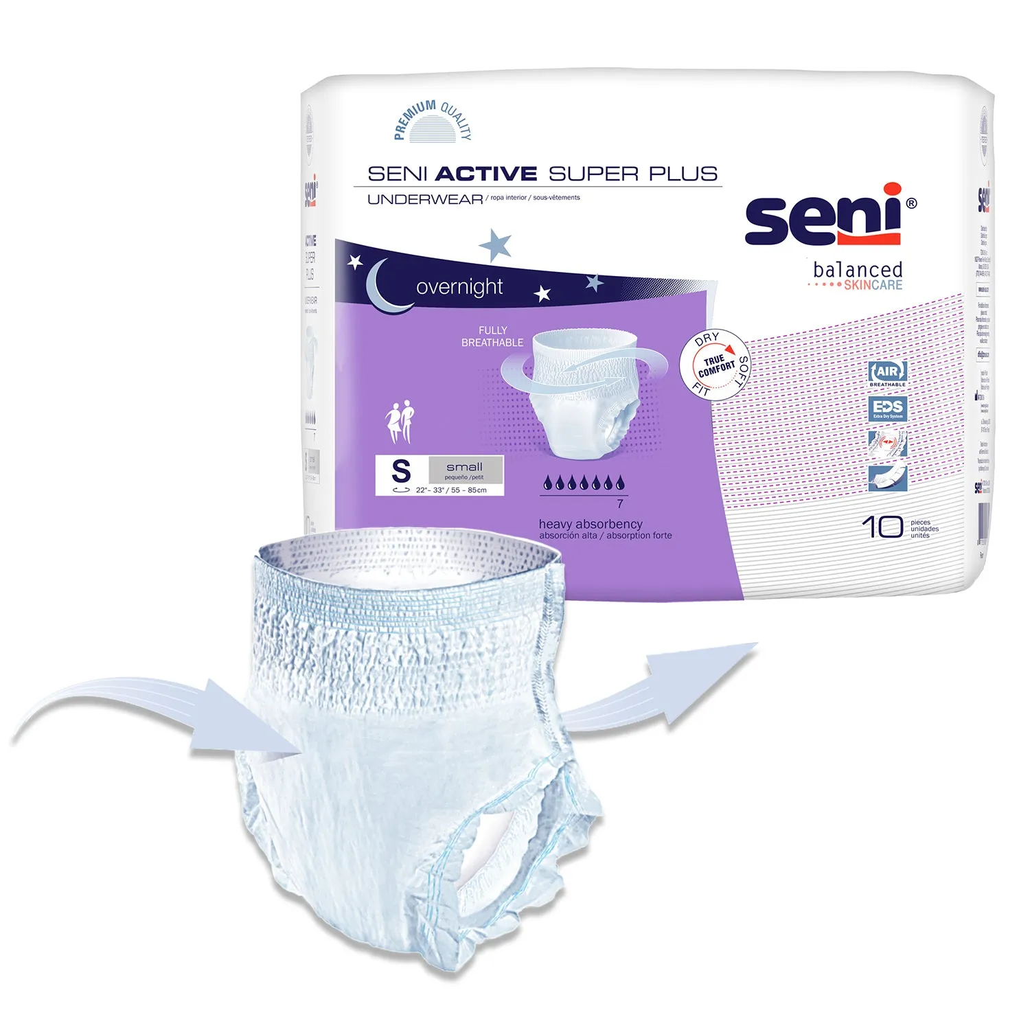 Seni Active Super Plus Underwear - Overnight Protection