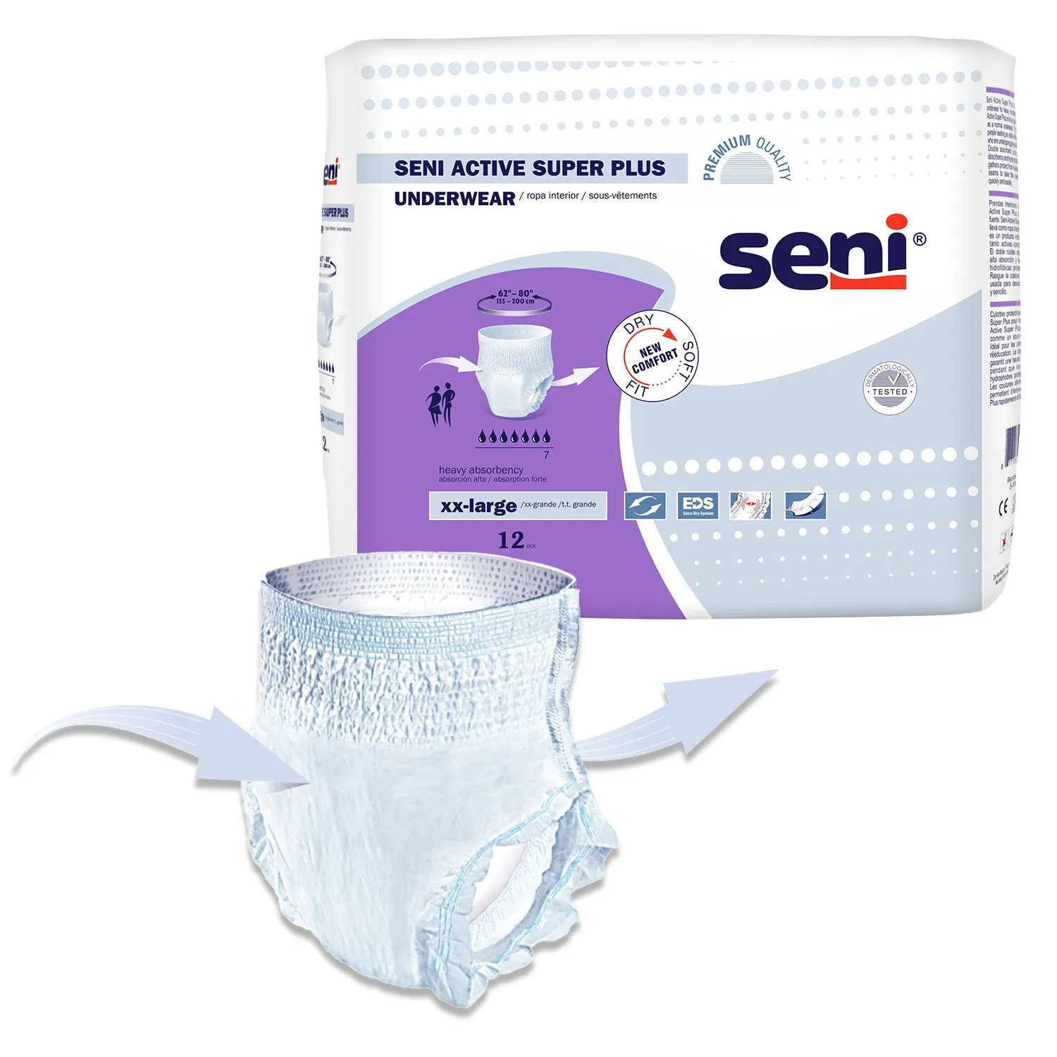 Seni Active Super Plus Underwear - Overnight Protection